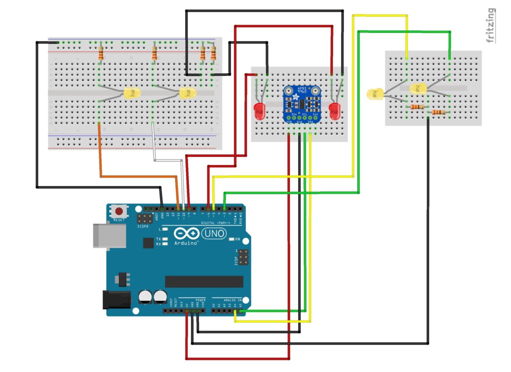 Multi-Directional Sequential LEDs with Direction/Gesture Sensor ...